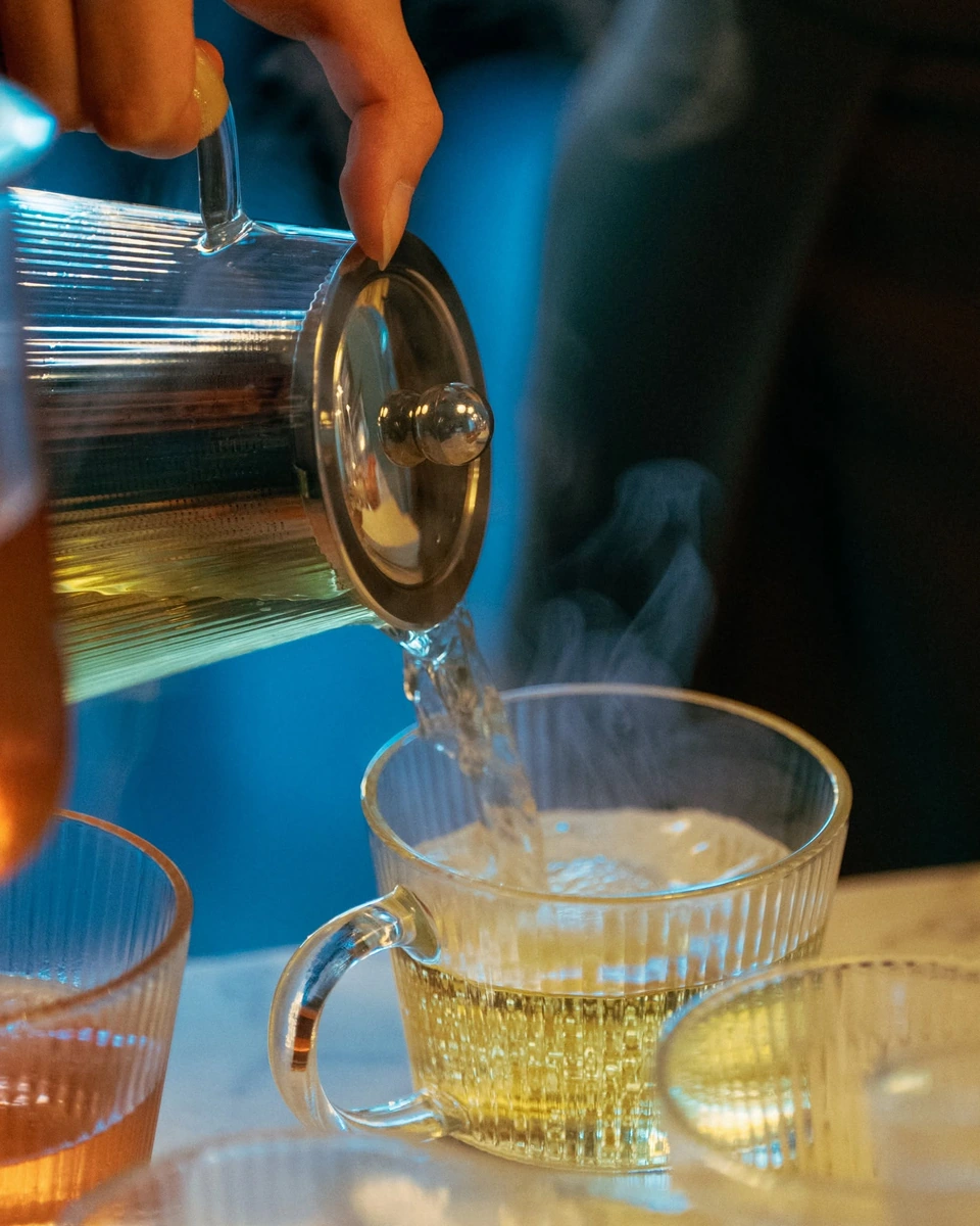 Tea served during Sleep Event